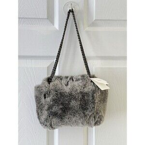NWT BOYY Real Fur Bag With Sliding Adjustable Chain (A051)